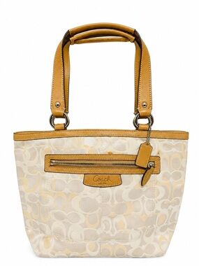 Coach | Bags | Coach Ltd Edition Poppies For Peace Suede Tote Bag